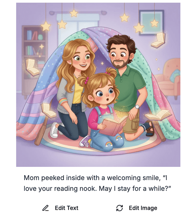 Edit and review your story